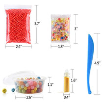Carica l'immagine nel visualizzatore di Gallery, FEPITO 49 Packs Slime-Kit, einschließlich Aquamarinperlen, Augenwackeln,... - Ilgrandebazar