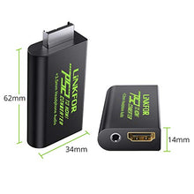 Carica l'immagine nel visualizzatore di Gallery, LiNKFOR - Convertitore da PS2 a HDMI per Playstation 2 a video e 3,5 mm...