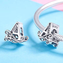 Carica l'immagine nel visualizzatore di Gallery, Bamoer Charm con lettera dell'alfabeto dalla A alla Z, per Letter A - Ilgrandebazar