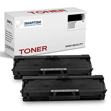 Carica l'immagine nel visualizzatore di Gallery, SMARTOMI, confezione da 2, cartucce toner nero MLT-D111S compatibili con 2PK