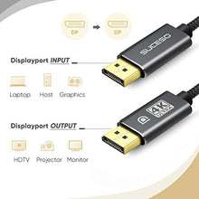 Carica l'immagine nel visualizzatore di Gallery, SUCESO Cavo DisplayPort 2m,Cavo DP a [4K 60Hz,...