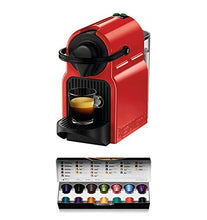 Carica l'immagine nel visualizzatore di Gallery, Nespresso Inissia Macchina per caffé espresso, 1260 W, 0.7 Rosso (Ruby Red)