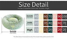 Carica l'immagine nel visualizzatore di Gallery, Sunnykud Deluxe Lettino per animali 50cm in diameter, grigio chiaro