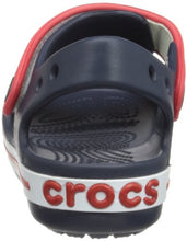 Carica l'immagine nel visualizzatore di Gallery, Crocs Crocband Kids, Sandali con Cinturino alla 33/34 EU, Blu Navy Red