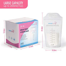 Carica l'immagine nel visualizzatore di Gallery, Sacche Contenitori per Latte Materno, pre-sterilizzate 100pcs