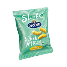Carica l'immagine nel visualizzatore di Gallery, Si con Riso - Patatine di Gusto Formaggio - Snack Senza Lattosio, Senza...