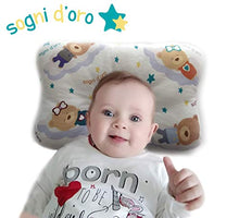 Carica l'immagine nel visualizzatore di Gallery, RS-Italy NUOVO Cuscino Neonato Plagiocefalia Traspirante Antisoffoco e Bianco - Ilgrandebazar