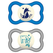 Carica l'immagine nel visualizzatore di Gallery, MAM Night Air silicone - Set di 4 ciucci in silicone, 16+ Night... - Ilgrandebazar