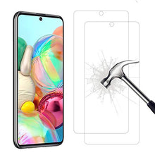 Carica l'immagine nel visualizzatore di Gallery, AHABIPERS Pellicola Protettiva per Samsung Galaxy A71 Vetro Temperato, 9H...