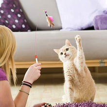 Carica l'immagine nel visualizzatore di Gallery, DONO - Set di 21 Giocattoli interattivi per Gatti, Piume, Cruz V2 Fresh Foam