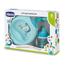 Carica l'immagine nel visualizzatore di Gallery, Chicco Set Pappa 6M+, Bimbo, Blu 6 Mesi + - Ilgrandebazar