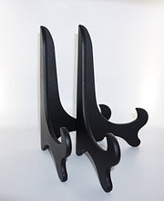 Carica l'immagine nel visualizzatore di Gallery, Tincogo Espositore da Cornice Display Piatto Nero Simil 11 pollici (2 pezzi) - Ilgrandebazar