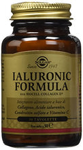 Carica l'immagine nel visualizzatore di Gallery, Solgar Ialuronic Formula 30 tavolette