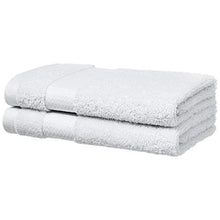 Carica l'immagine nel visualizzatore di Gallery, AmazonBasics, Everyday - 2 asciugamani per il viso uso quotidiano, Bianco - Ilgrandebazar