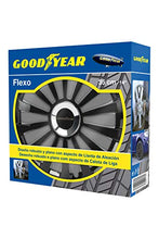 Carica l'immagine nel visualizzatore di Gallery, Good Year GOD9032 - Set di 4 Copricerchi Flexo 40, Nero, 14 Pollici
