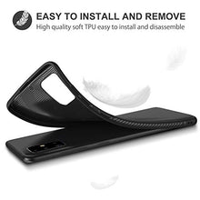 Carica l'immagine nel visualizzatore di Gallery, iBetter per Samsung Galaxy A71 Cover, Ultra Sottile di Gomma, Custodia Nero - Ilgrandebazar