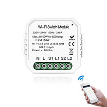 Carica l'immagine nel visualizzatore di Gallery, WiFi Smart Light Switch Modulo interruttore fai-da-te Life/Tuya APP... - Ilgrandebazar