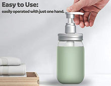 Carica l'immagine nel visualizzatore di Gallery, Luvan Dispenser di Sapone 16 Once,Realizzato in Materiale Sicuro, Argento