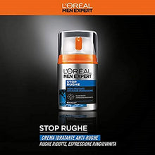 Carica l'immagine nel visualizzatore di Gallery, L'Oréal Paris Men Expert Crema Viso Uomo Idratante Anti Rughe d'Espressione... - Ilgrandebazar