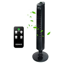 Carica l'immagine nel visualizzatore di Gallery, OZAVO Ventilatore a Torre con Timer | 3 Livelli di Potenza | Oscillazione a...