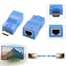 Carica l'immagine nel visualizzatore di Gallery, Extender HDMI, da 1080P a RJ45 Ethernet per segnale di rete... - Ilgrandebazar