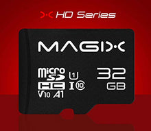 Carica l'immagine nel visualizzatore di Gallery, Micro SD Card MAGIX HD Series Class10 V10 + Adapter UP to 80MB/s 32GB
