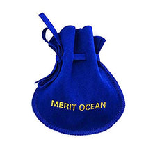 Carica l'immagine nel visualizzatore di Gallery, MERIT OCEAN Nero d'oro Classico Gemelli da Uomo in Acciaio Inox D'oro - Ilgrandebazar