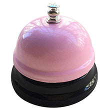 Carica l'immagine nel visualizzatore di Gallery, Xinlie Campanello Reception da Tavolo Metallo Campana Rosa