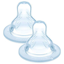 Carica l'immagine nel visualizzatore di Gallery, MAM n°3 - Tettarelle in silicone per bambini, a flusso rapido, con...