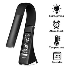 Carica l'immagine nel visualizzatore di Gallery, WILIT U2 5W Lampada da tavolo LED, scrivania con schermo Nero - Ilgrandebazar