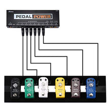 Carica l'immagine nel visualizzatore di Gallery, Asmuse Mini Alimentatore Pedali Chitarra Noiseless Portatile 9V 12V Nero-10 - Ilgrandebazar