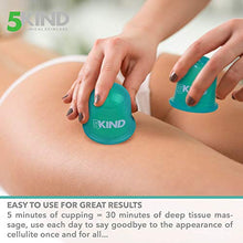Carica l'immagine nel visualizzatore di Gallery, 5kind KIT Coppetta AntiCellulite in Silicone 2 Pezzi | SET Borsetta da...