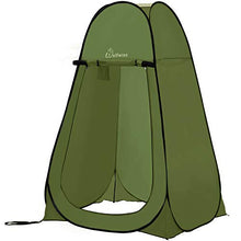 Carica l'immagine nel visualizzatore di Gallery, WolfWise Tenda ad Apertura Istantanea Pop-Up Campeggio Spiaggia Bagno Verde