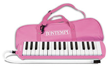 Carica l'immagine nel visualizzatore di Gallery, Bontempi 33 3271 - Diamonica 32 note con voci in metallo, Borsa Rosa - Ilgrandebazar
