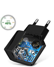 Carica l'immagine nel visualizzatore di Gallery, IceFrog Caricatore USB，Caricatore USB C da Muro a 2 Porte, 5V 2.1A,2 Pack... - Ilgrandebazar