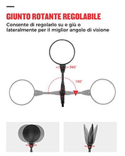 Carica l'immagine nel visualizzatore di Gallery, Moto Specchietto Retrovisore Omologati Universali Specchi Specchio...