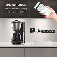 Carica l'immagine nel visualizzatore di Gallery, Ciabatta WiFi Intelligente Multipresa a 3 AC+ 4 USB Controllo Remoto Alexa,...