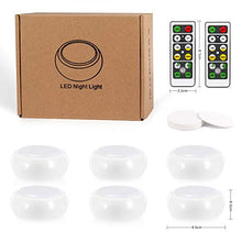 Carica l'immagine nel visualizzatore di Gallery, 6 Pezzi Luce Notturna LED, Foonii Luci Armadio e 2 Telecomando e 6pcs... - Ilgrandebazar