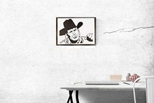 Carica l'immagine nel visualizzatore di Gallery, Poster Clint Eastwood Western Handmade Graffiti Street Art - Artwork