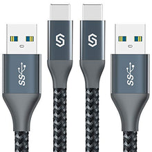 Carica l'immagine nel visualizzatore di Gallery, Syncwire Cavo di ricarica USB C a 3.0 [2 pezzi] cavo dati 1.8m 2Pack
