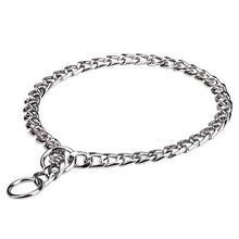 Carica l'immagine nel visualizzatore di Gallery, Louvra Collare per Cani Catena in Metallo Ferro Serpente Cane M