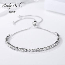 Carica l'immagine nel visualizzatore di Gallery, Andy &amp; C Braccialetto Donna con Cristalli Elegante Scatola Gioielli... - Ilgrandebazar