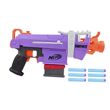 Carica l'immagine nel visualizzatore di Gallery, Nerf Fortnite - SMG-E, Blaster Motorizzato con Clip di 6 Dardi,...
