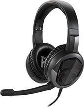 Carica l'immagine nel visualizzatore di Gallery, MSI Immerse GH30 V2 cuffia gaming con logo serigrafato nero, controller...