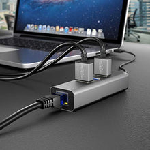Carica l'immagine nel visualizzatore di Gallery, KabelDirekt - 15m - Cavo di rete, Ethernet e cavo Lan - 15 m, Nero - Blu