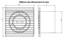 Carica l'immagine nel visualizzatore di Gallery, Aspiratore 100 millimetri estrazione ventilazione standard di silenzio... - Ilgrandebazar