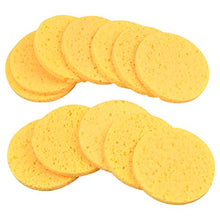 Carica l'immagine nel visualizzatore di Gallery, Fodlon 10 Pezzi Spugne Detergenti, Spugna detergente Viso Naturale,...