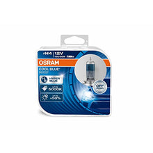 Carica l'immagine nel visualizzatore di Gallery, OSRAM COOL BLUE BOOST H4, halogen headlight lamp, 62193CBB-HCB, 12 V... - Ilgrandebazar