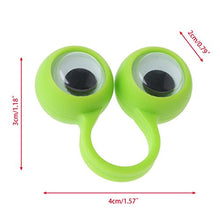 Carica l'immagine nel visualizzatore di Gallery, Occhi da Dito,30 Pack Occhio Dito Marionette in 5 Colori Burattini Dito... - Ilgrandebazar