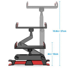 Carica l'immagine nel visualizzatore di Gallery, Tryone Supporto Tablet Poggiatesta Auto, estensibile supporto per Rosso